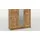 Elfo Kleiderschrank Toni 3 S 155 x 205 x 0 cm Braun