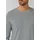 s.Oliver Flammgarn-Longsleeve mit Teilungsnaht und Label-Patch - grau - S