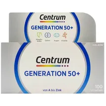Hecht Pharma GmbH GB - Handelsware CENTRUM Generation 50 + A-Zink