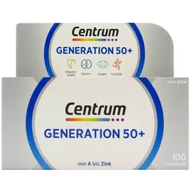 Hecht Pharma GmbH GB - Handelsware CENTRUM Generation 50 + A-Zink