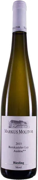 Markus Molitor Bernkasteler Lay Riesling Auslese 2 Stern 2015