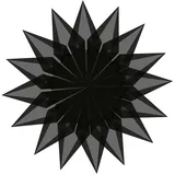 Faltblätter Transparentpapier, 14 x 14 cm, 42g/qm, 100 Blatt (Schwarz)