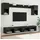 vidaXL TV Wand Einheiten mit LED mit LED 6 pcs Schwarz Eichen-Optik