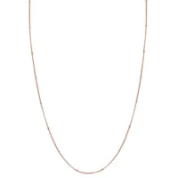 Hey Happiness Panzerkette Silber Kette Kugeln, Damen Kette Satellite, 925 Silber Halskette Erbskette zum Kombinieren, hypoallergen rosa