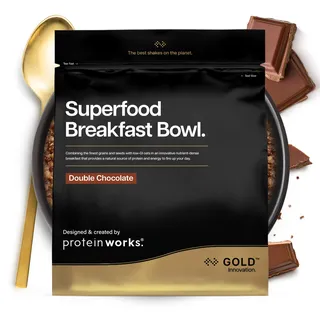 Protein Works | Superfood Frühstück - Gold, Doppel-Milchschokolade, 2.4kg