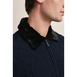 Bugatti Strickjacke in marine | Gr.: 3XL