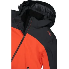CMP KID Ski Jacket Snaps Hood tango-antracite (21CU) 140