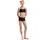 Arena Bikini Solid L Schwarz/Pink 128