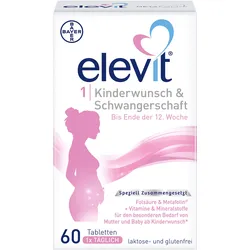 Elevit 1 Kinderwunsch & Schwangerschaft Tabletten