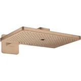 Hansgrohe Axor ShowerSolutions Kopfbrause 460 3jet mit Brausearm Rosette, brushed red gold
