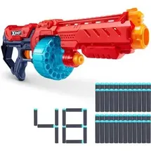 Zuru X-Shot Turbo Fire Futuristischer Blaster mit Trommelmagazin