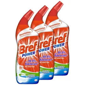 BREF  Power WC KraftGel 3 x 750 ml