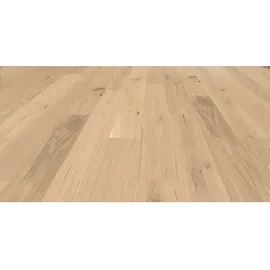 Living by Haro Parkett Landhausdiele Eiche Weiß strukturiert mit Öl/Wachs Finish