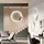 s.luce LED Ring Wandlampe & Deckenleuchte Dimmbar modern rund Gold, / Ø 80cm