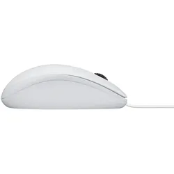 Logitech B100 Kabelgebundene Maus Weiß Bulk