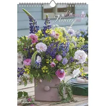 ALPHA EDITION GmbH & Co. KG Blumen 2026 – Wandkalender 23,7×34 cm, mit Platz für Notizen