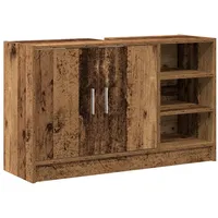 VidaXL Spültischschrank Altes Holz 90x29x55 cm Holzwerkstoff