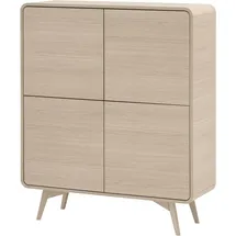 Home Affaire Vitrine Torsby 108 x 39 x 130 cm Braun