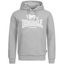 Lonsdale Fremington Kapuzenpullover - Marl Grey - XL