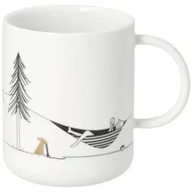 räder Geschenktasse Camping 0,3 l Weiß