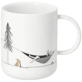 räder Geschenktasse Camping 0,3 l Weiß