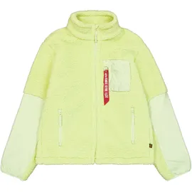 Alpha Industries Sherpa Jacke Arctic Lime 2XL
