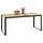Outsunny Gartentisch 175 x 78 x 75 cm Schwarz/Gelb