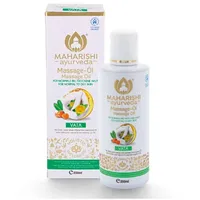 Maharishi Ayurveda Gereiftes Sesamöl | Massageöl | für die Morgendliche Ganzkörpermassage | Kontrollierte Naturkosmetik | 100% natürlich | 200 ml | 1er Pack (200 ml (1er Pack), Vata Massageöl)