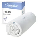 DAILYDREAM Matratzen Topper 140 x 200 cm Weiß