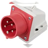 Sygonix SY-6261870 CEE Wandstecker 16 A 5polig 415 V/AC 1 St.