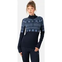 KARI TRAA Vilma Half Zip Sea
