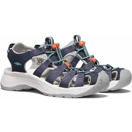 KEEN Astoria West Sandalen, Navy Beveled Glass, 38.5 EU