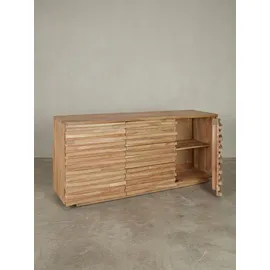 KADIMA DESIGN Sideboard 160 x 75 x 43 cm Braun