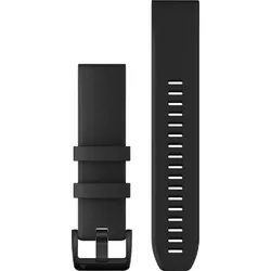 Garmin Silikon QuickFit® 22 Uhrenarmbänder Silikon Schwarz