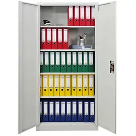 Proregal Elephant Aktenschrank 180x80x40 cm Lichtgrau