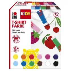 Marabu KiDS T-Shirt Farbe 12er-Set
