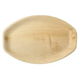 Papstar Tabletts, Palmblatt "pure" oval 3 cm x 43 cm x 29 cm natur