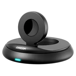 Joyroom JR-W12 Faltbares kabelloses Uhrenladegerät, Schwarz