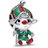 Pandora Charm Silber Weihnachtself