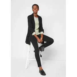 bonprix Blazer Schwarz XL