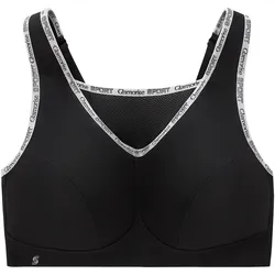 GLAMORISE Sport-Bustier mit bestem Halt - Schwarz Unterwäsche   Damen 