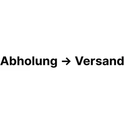 Umstellung auf Versand (für Abholbestellung)