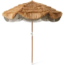 HKliving - Serengeti Sonnenschirm, Ø 192 cm, natur
