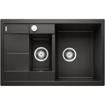 Blanco Metra 6 S Compact rechts Einbau von Oben schwarz Handbetätigung 780 x 500 mm