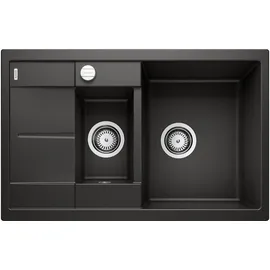 Blanco Metra 6 S Compact rechts Einbau von Oben schwarz Handbetätigung 780 x 500 mm