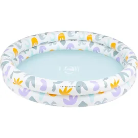 Swim Essentials Swimming Pool 100 cm Abstract 100 x 20 cm bunt|weiß No Size