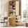 stilvora Bücherregal 60 x 38 x 180 cm Braun