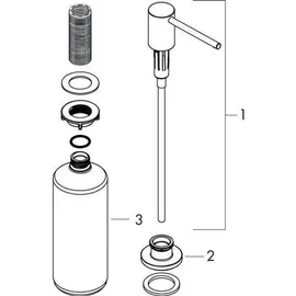 Hansgrohe A41 500ml Schwarz