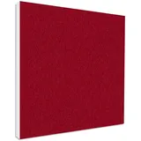 platino24 Schallabsorber Colore 55x55x5 cm – Wand & Decke – Bordeaux