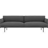 Muuto Outline Remix 163) Dreier-Sofa